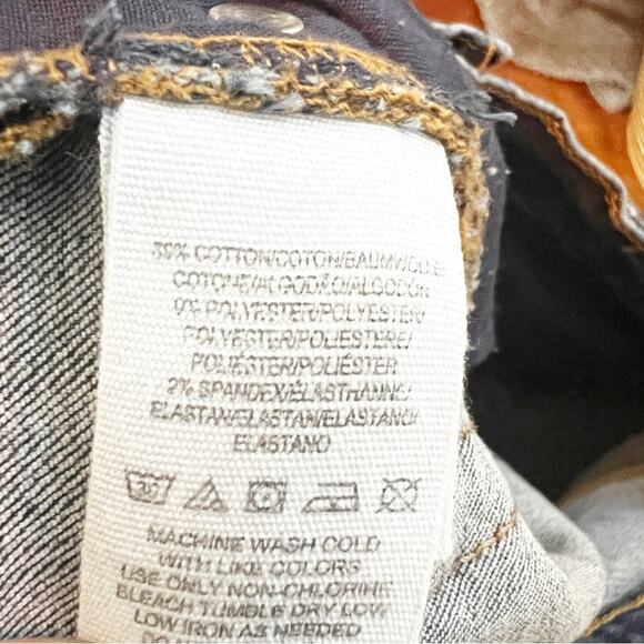 SZ 27 S Free People Jeans ankle length Distressed Knee Jeans 61855 16515125 - Picture 8 of 9